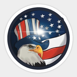 Independence Day Sticker